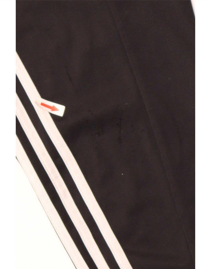 Adidas Climalite Survêtement Top Veste UK 44/46 Large Noir Polyester
