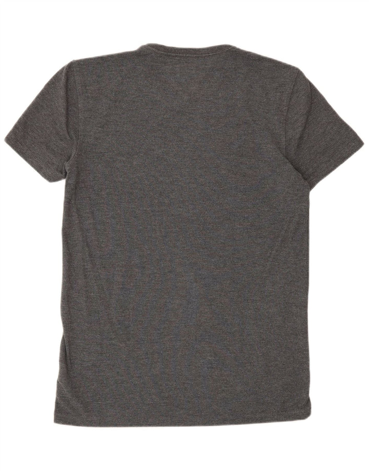 Tommy Hilfiger T-Shirt Graphique Homme Gris Moyen