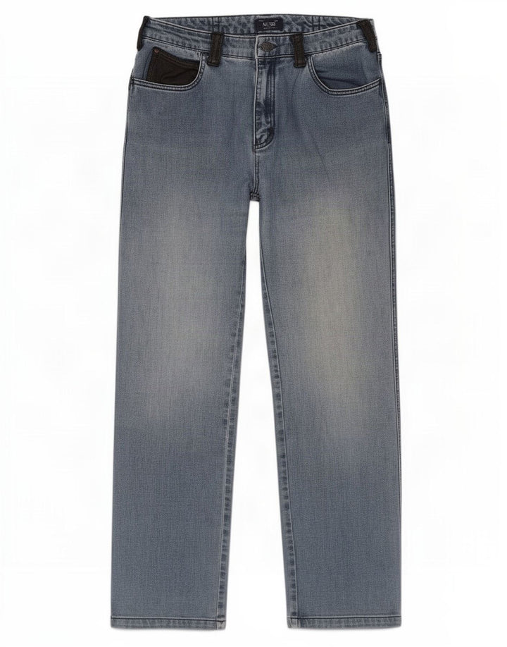 Armani Femme Jean Droit W30 L27 Bleu