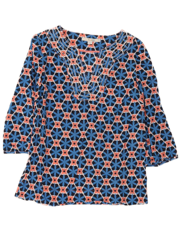 Haut tunique à manches 3/4 Boden pour femme UK 42 Medium Multicolore Géométrique