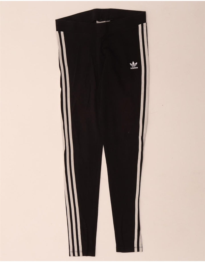 Adidas Leggings pour femme UK 12 Noir moyen