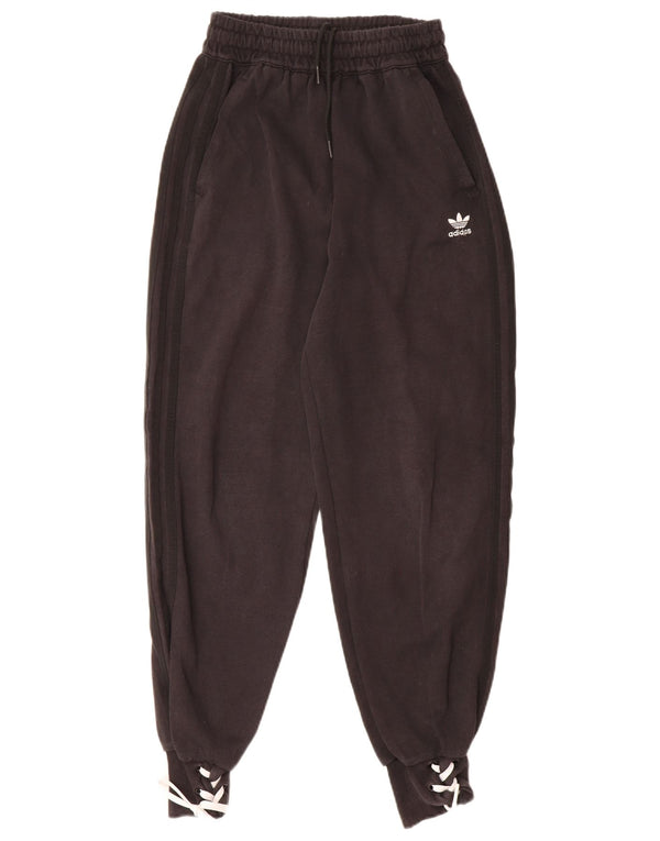 Adidas Pantalon de survêtement graphique pour femme Joggers UK 4 XS Noir