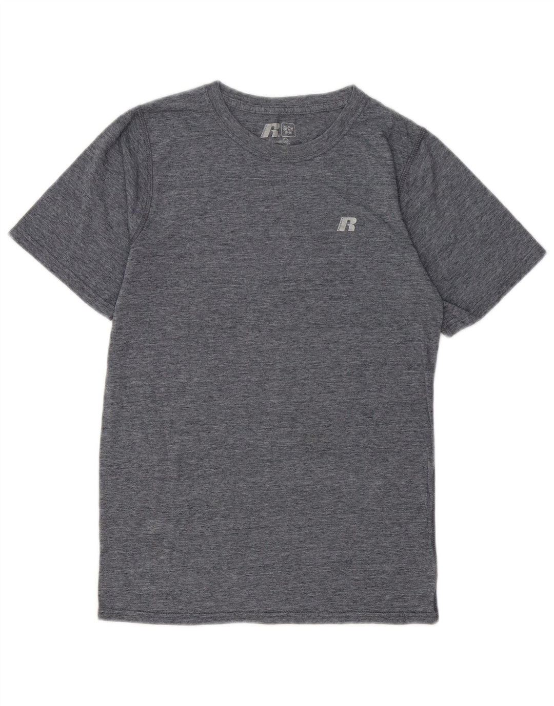 RUSSELL ATHLETIC T-Shirt Homme Haut UK 34/36 Petit Gris Polyester