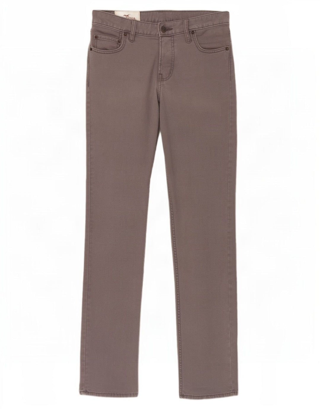 Hollister Jean Slim Homme W30 L32 Gris Coton