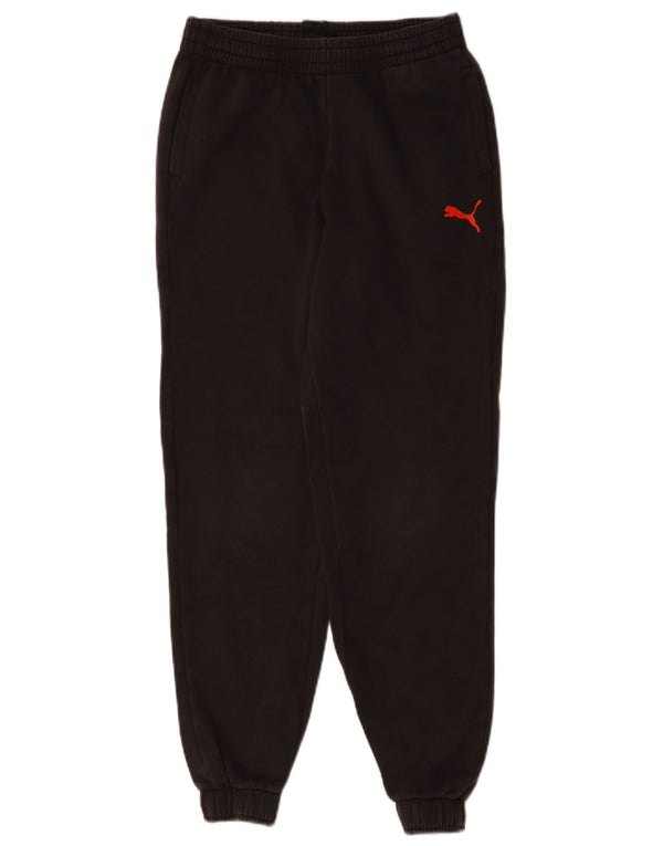 Puma Pantalon de Survêtement Garçon 13-14 ans Noir Coton