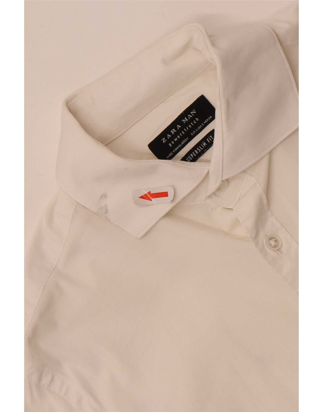 Zara Chemise Super Slim Fit Petit Blanc |