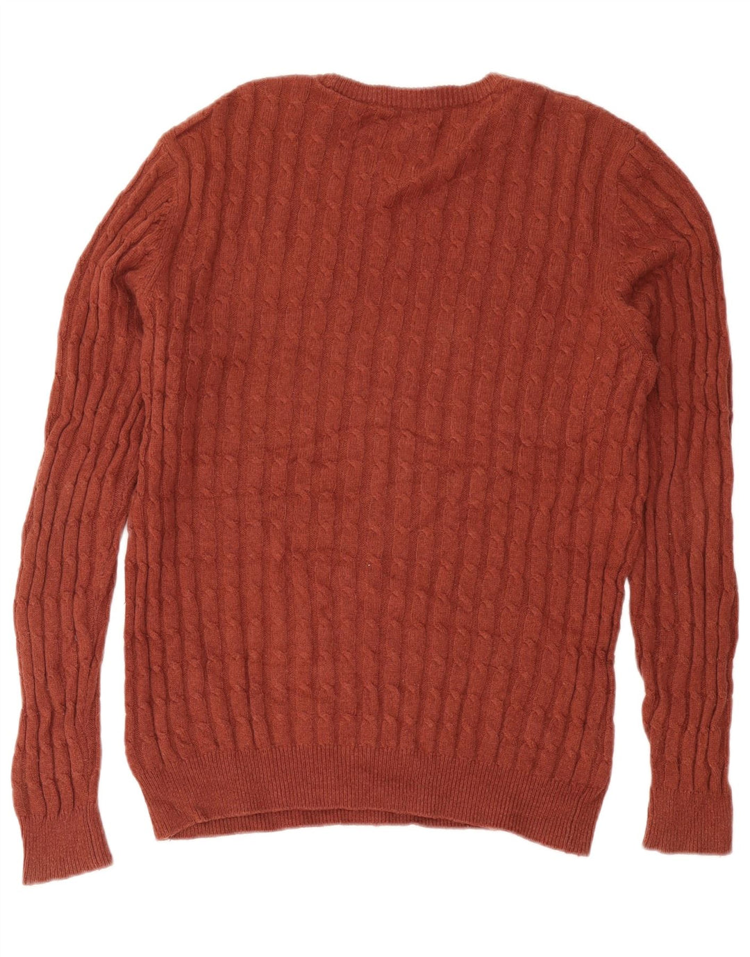 Jack Wills Pull à col rond pour homme en laine marron moyen