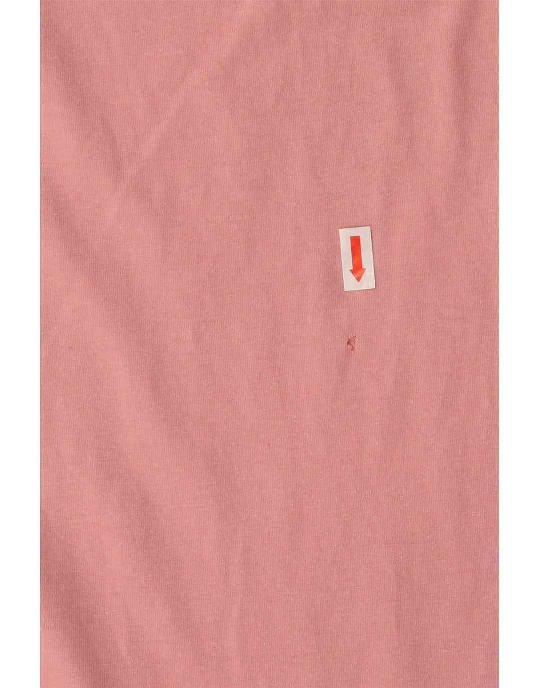 LEVI'S Womens Graphic T-Shirt Top UK 12 Medium Pink Cotton Vintage Levi's and Second-Hand Levi's from Messina Hembry 