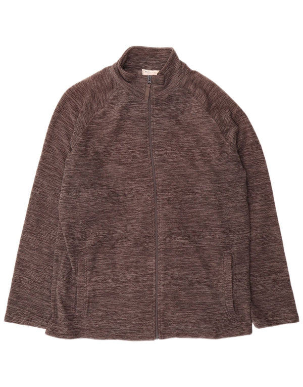 Mountain Warehouse Veste polaire coupe ample pour homme UK 40 Large Gris chiné