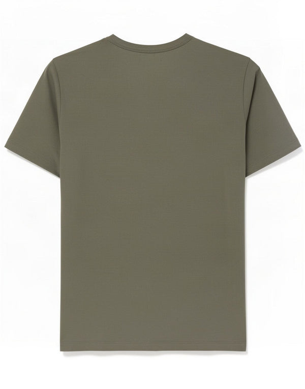 Cos T-shirt coupe classique pour homme en coton vert moyen
