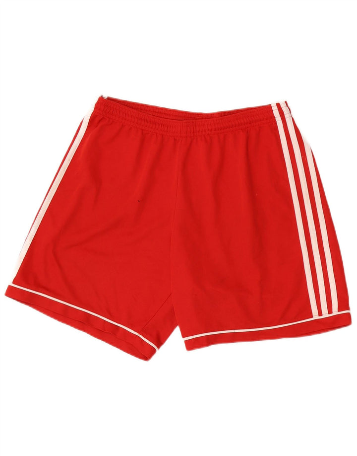 Adidas Short de Sport Graphic Regular Homme Rouge Moyen Polyester Sports