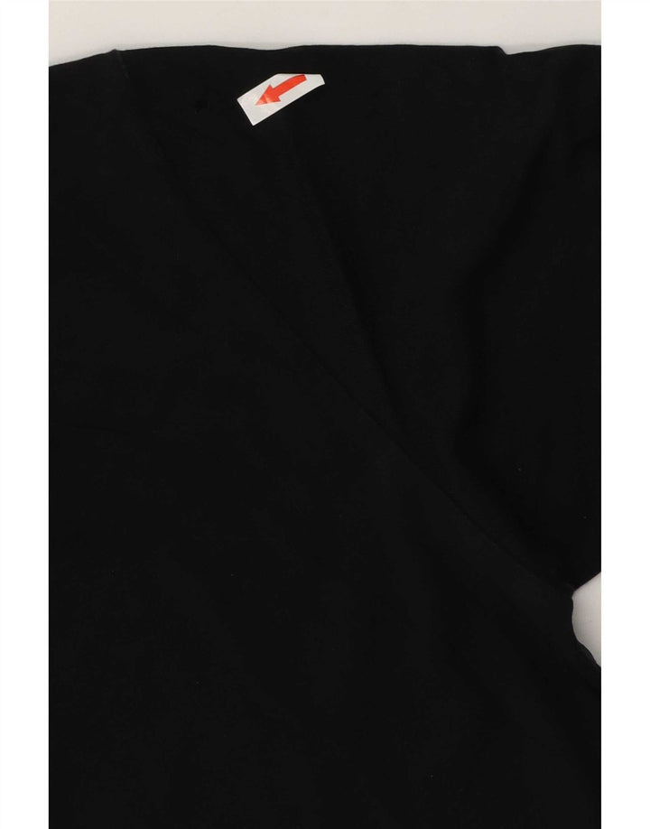 Nike T-shirt graphique pour homme en coton noir Taille S