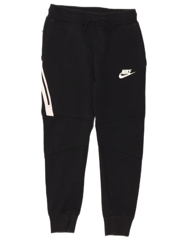 Nike Pantalon de survêtement pour garçon 10-11 ans Noir moyen colour block