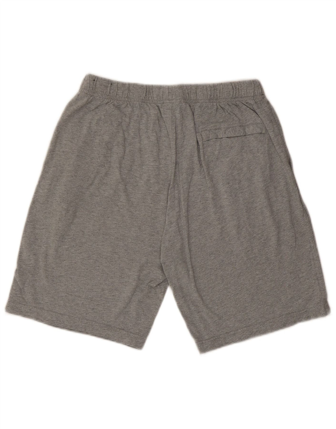 NIKE Short de sport pour hommes, grand, gris, coton