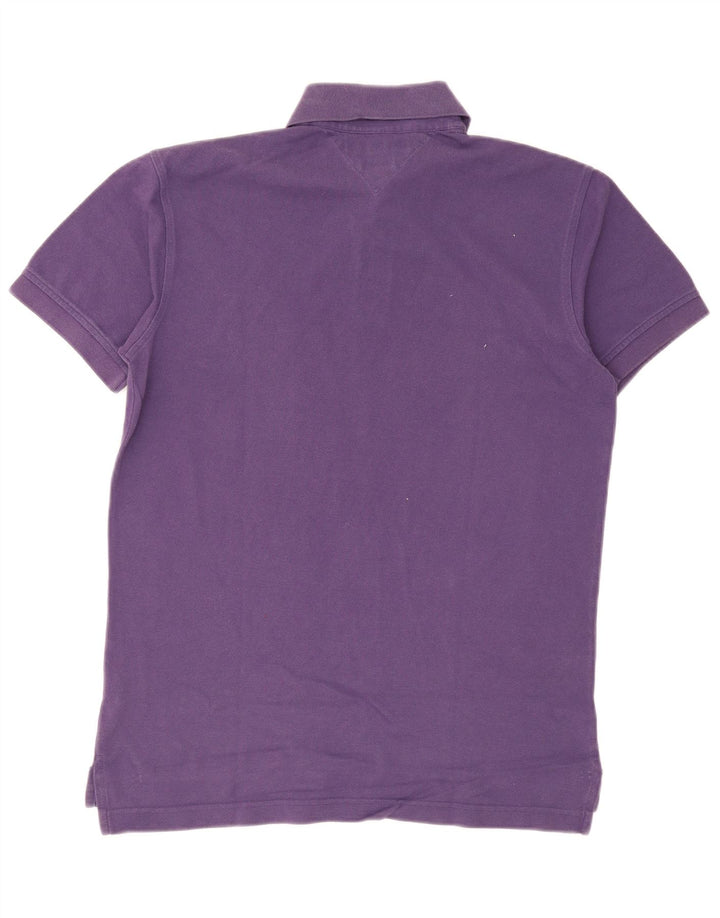Tommy Hilfiger Polo Homme Violet Moyen Coton