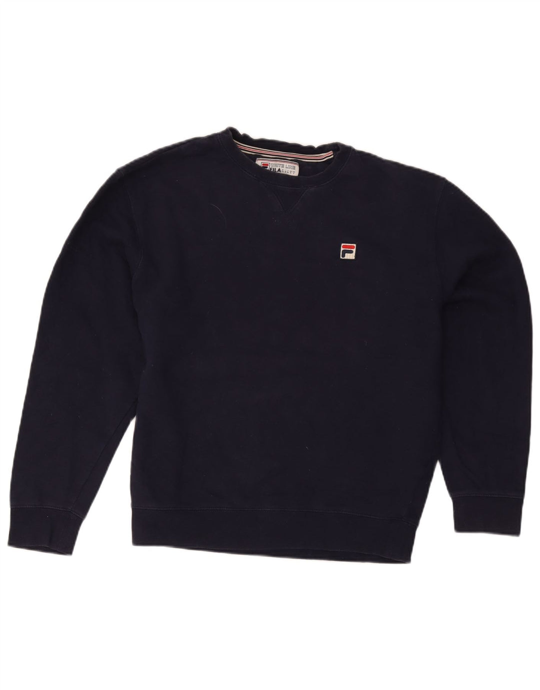 Fila Sweat-Shirt Homme Bleu Marine Moyen Coton