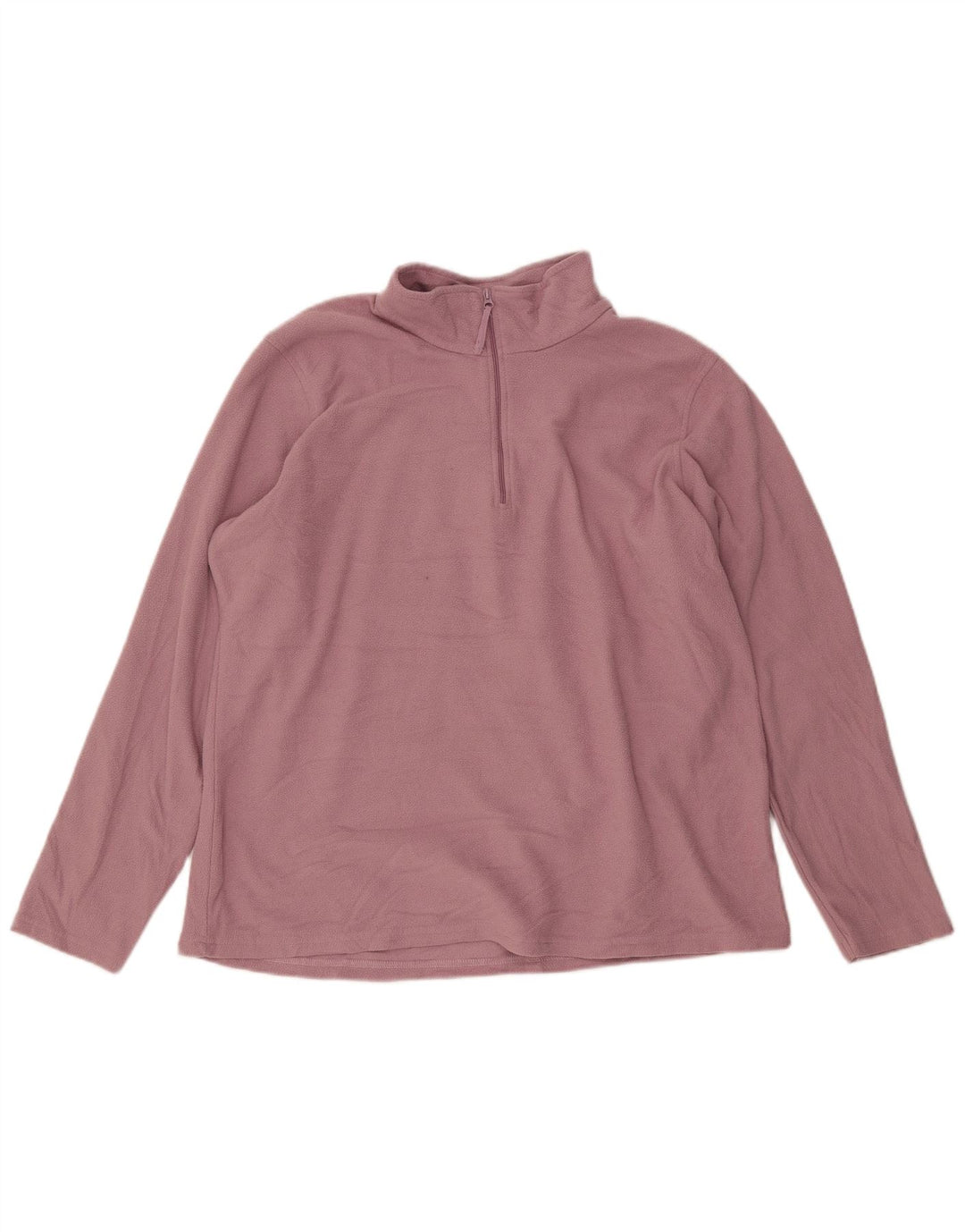 MOUNTAIN WAREHOUSE Pull polaire à col zippé pour femme UK 18 XL Rose