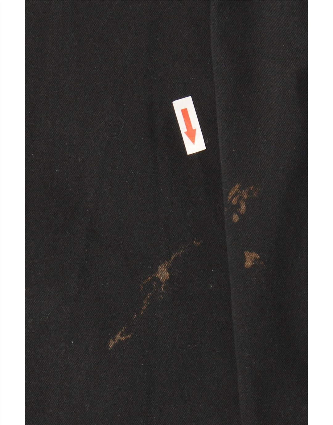 Dickies Pantalon Chino Large Femme W26 L28 Noir Polyester