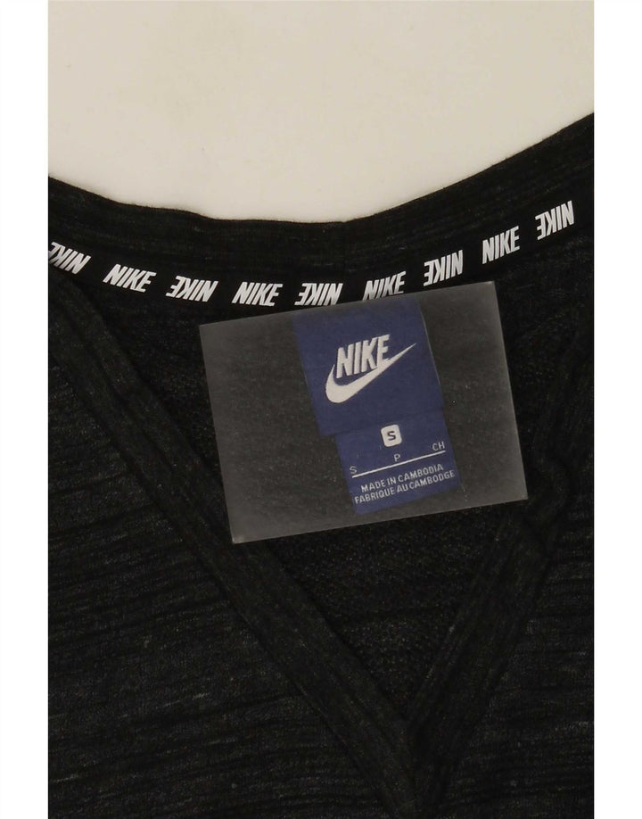 Nike Débardeur Femme UK 10 Petit Gris Moucheté