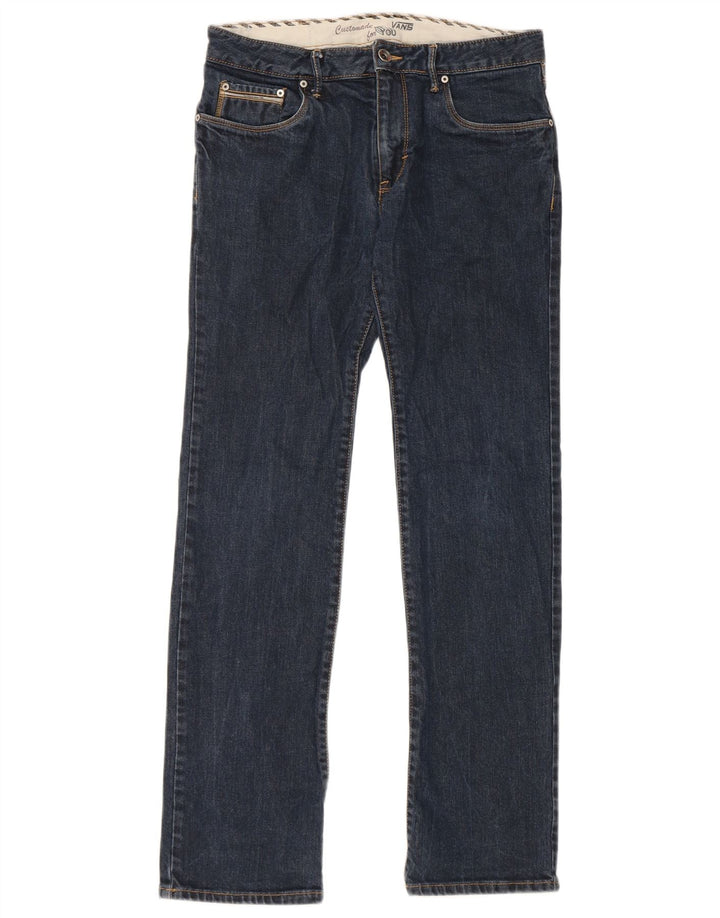 Vans Jean droit homme W29 L30 bleu marine coton