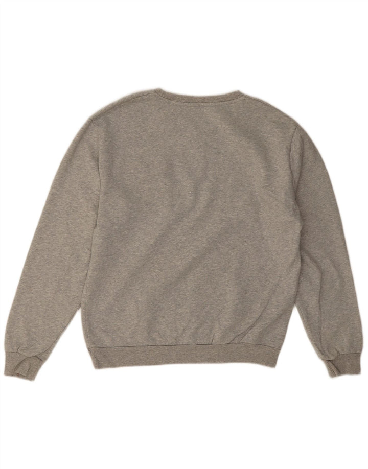Zara Homme Sweatshirt Jumper Grand Coeur Moucheté Gris