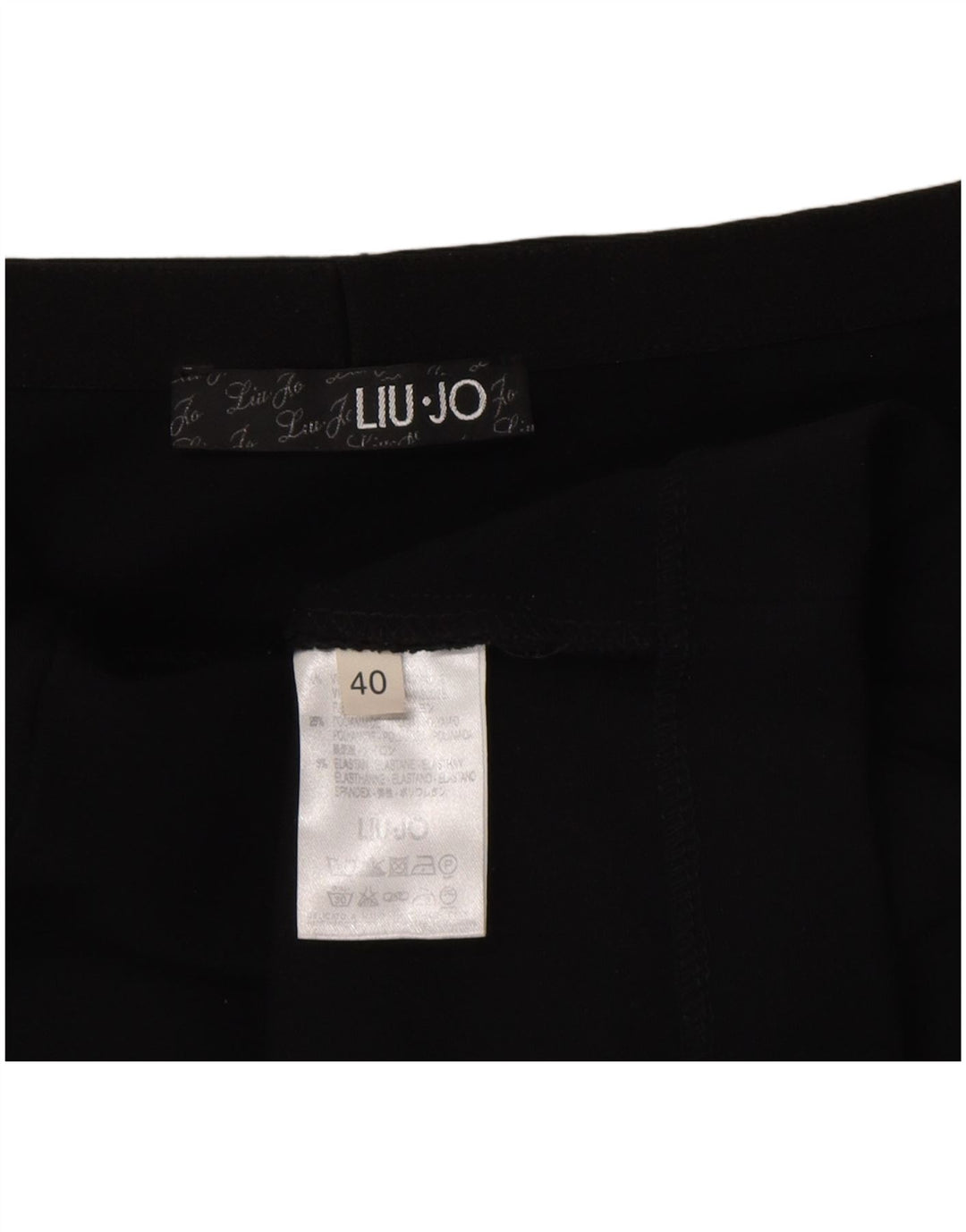 Liu Jo Jupe Crayon Femme IT 40 Small W26 Noir Viscose