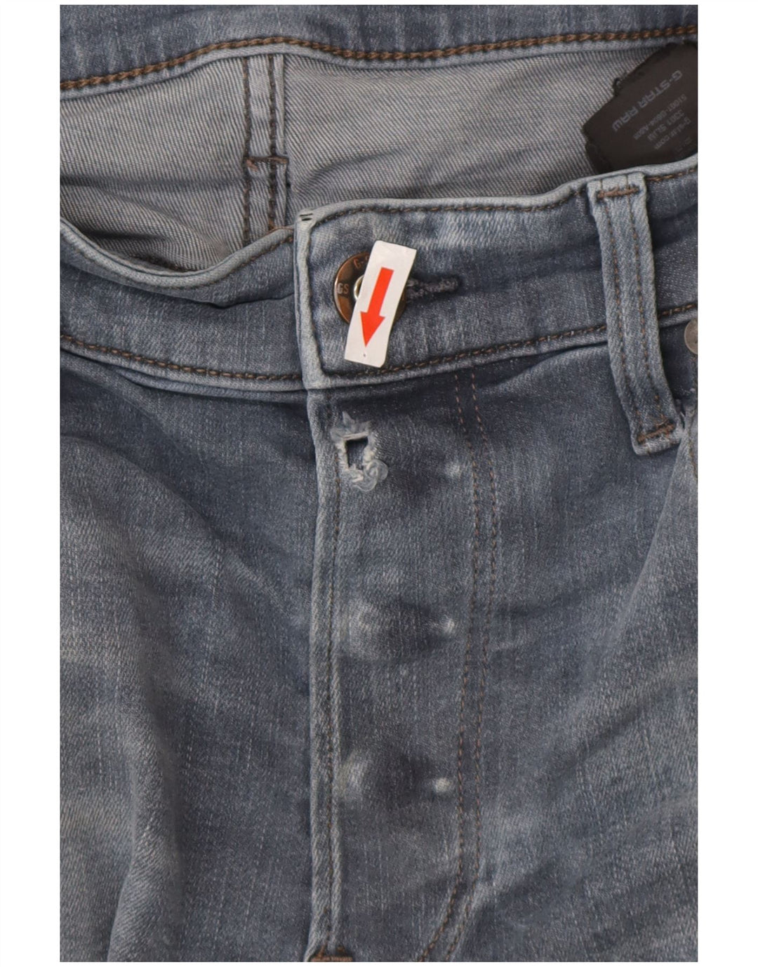 G-Star Jean Slim Homme W34 L30 Bleu Polyester