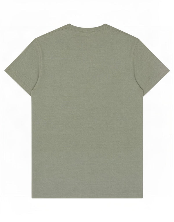 Hollister T-Shirt Graphique Top XS Vert Flecked Cotton Homme