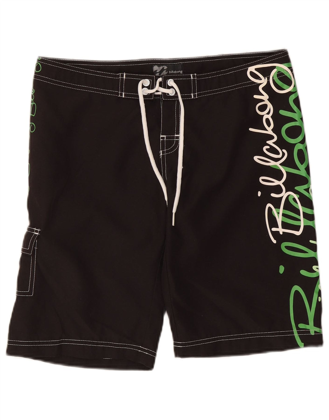 Billabong Short de Bain Graphique Homme Noir Moyen Polyester