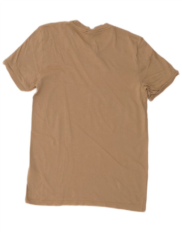 Adidas T-Shirt Homme Haut Petit Coton Colorblock Beige