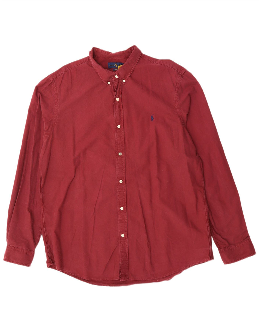 RALPH LAUREN Chemise ajustée pour homme en coton marron 2XL