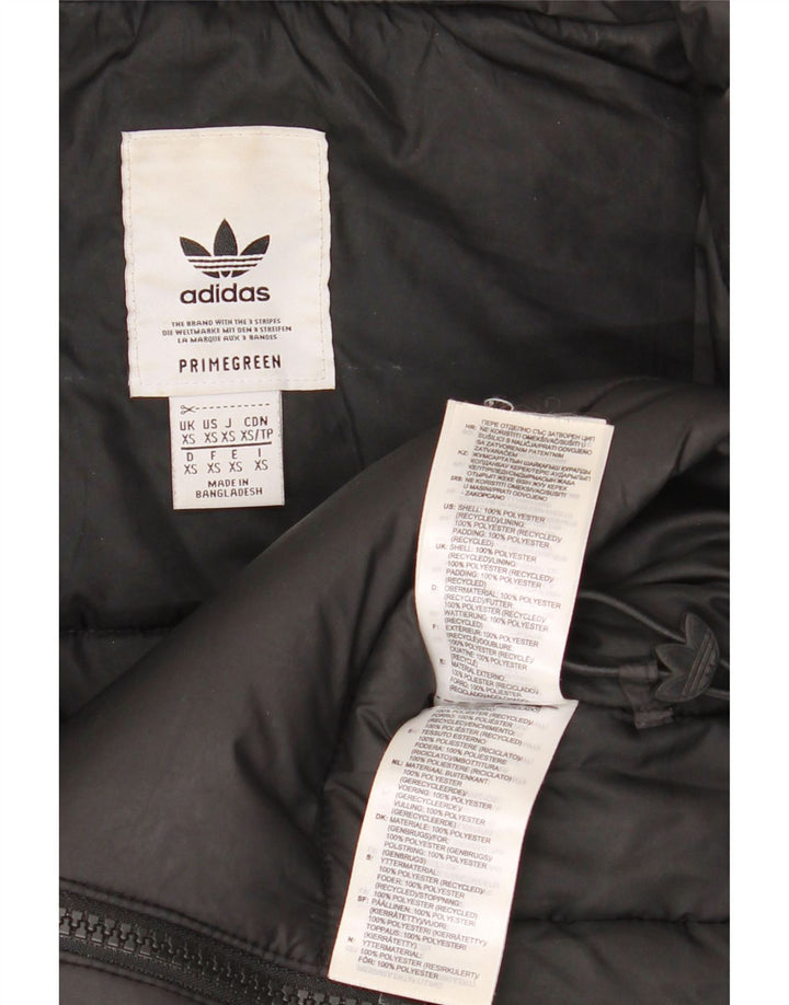Adidas Veste matelassée coupe ample pour homme UK 34 XS Noir Polyester