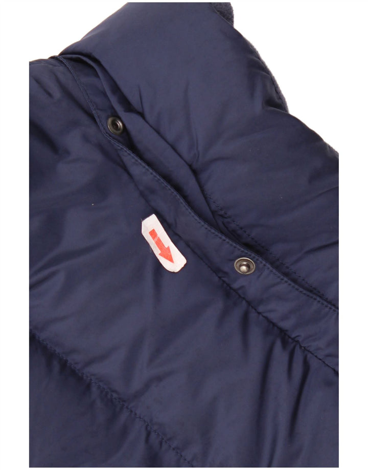 Tommy Hilfiger Veste matelassée pour hommes UK 38 Medium Navy Blue Nylon