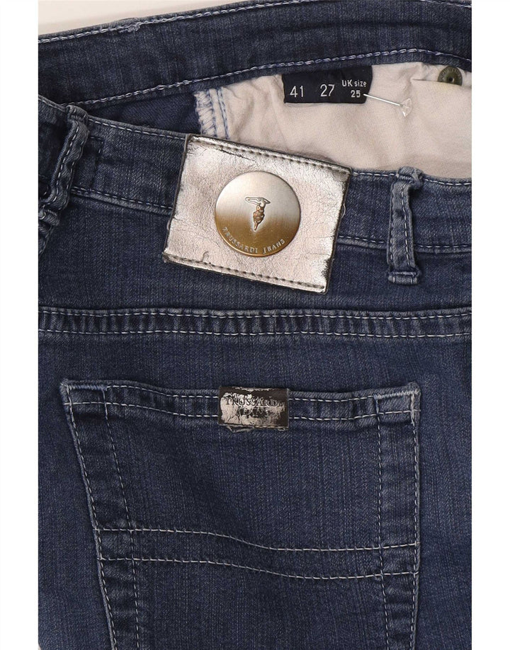 Trussardi Femme Jean Droit W25 L26 Bleu