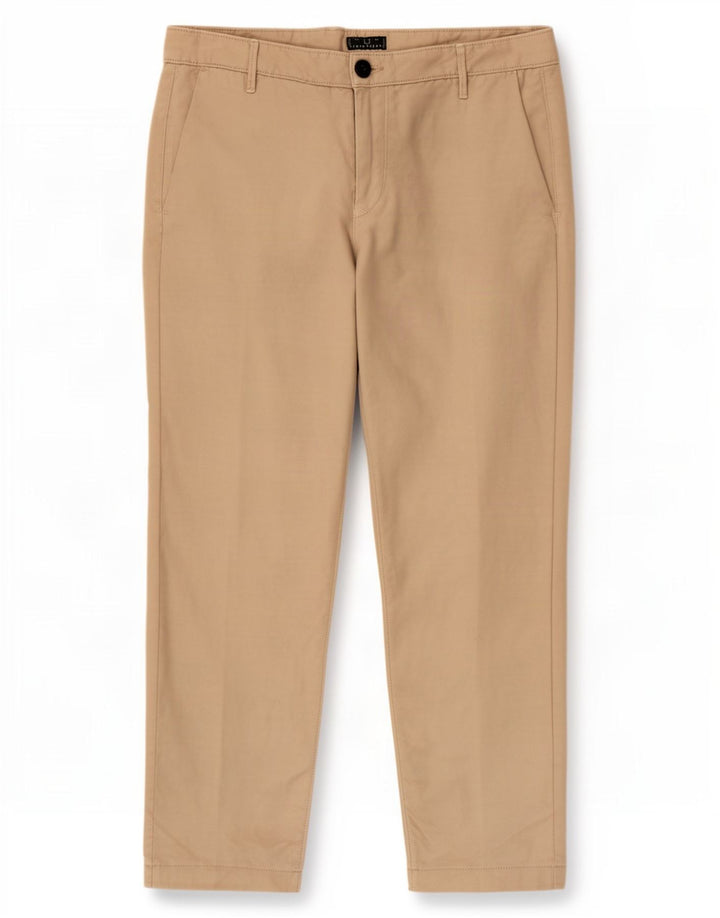 Fred Perry Pantalon Court Femme W31 L25 Coton Beige