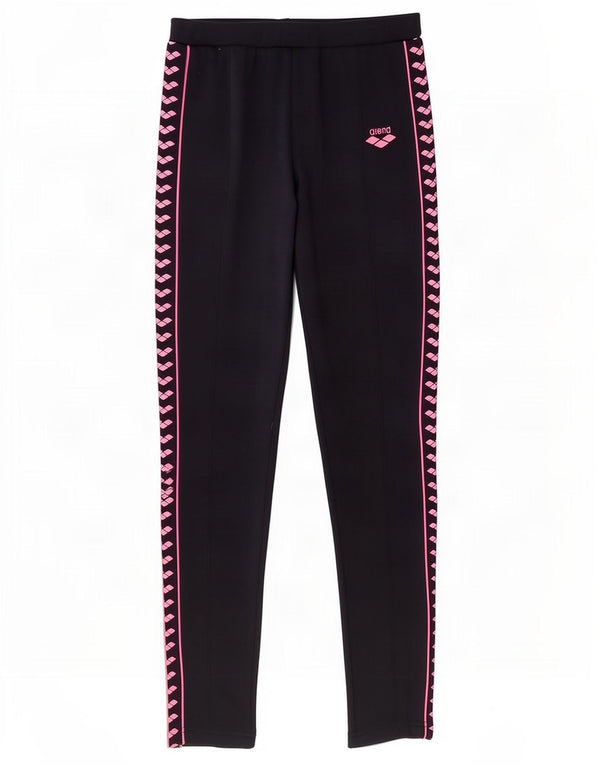 Arena Pantalon De Survêtement Graphique Femme UK 14 Large Bleu Marine