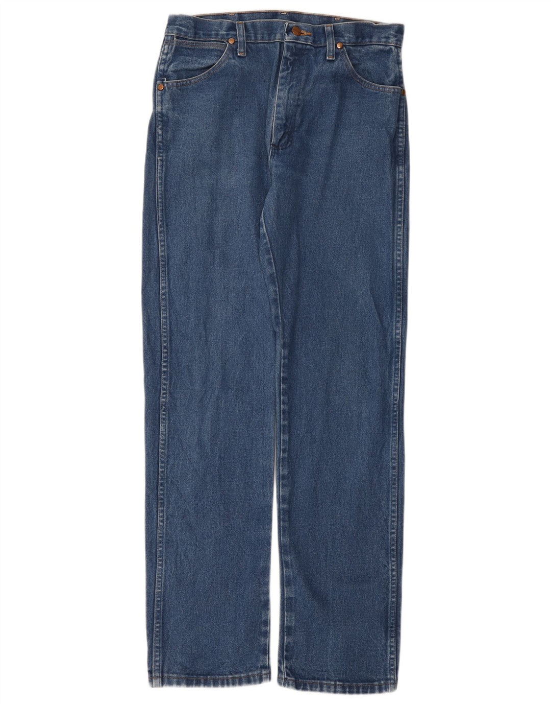 Wrangler Jean droit homme W32 L34 bleu coton