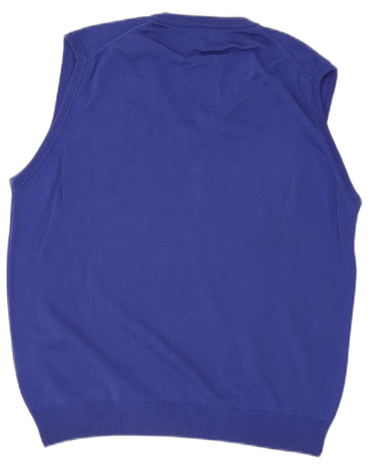 Henry Cottons Débardeur pour homme en coton bleu Taille L