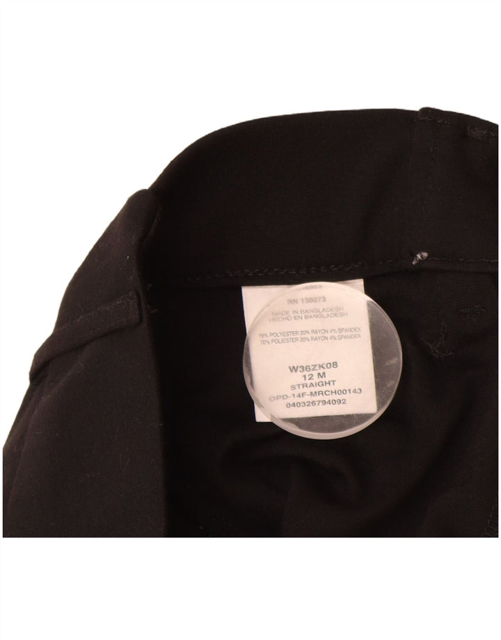 Lee Pantalon décontracté Riders pour femme US 12 Large W32 L32 Noir Polyester