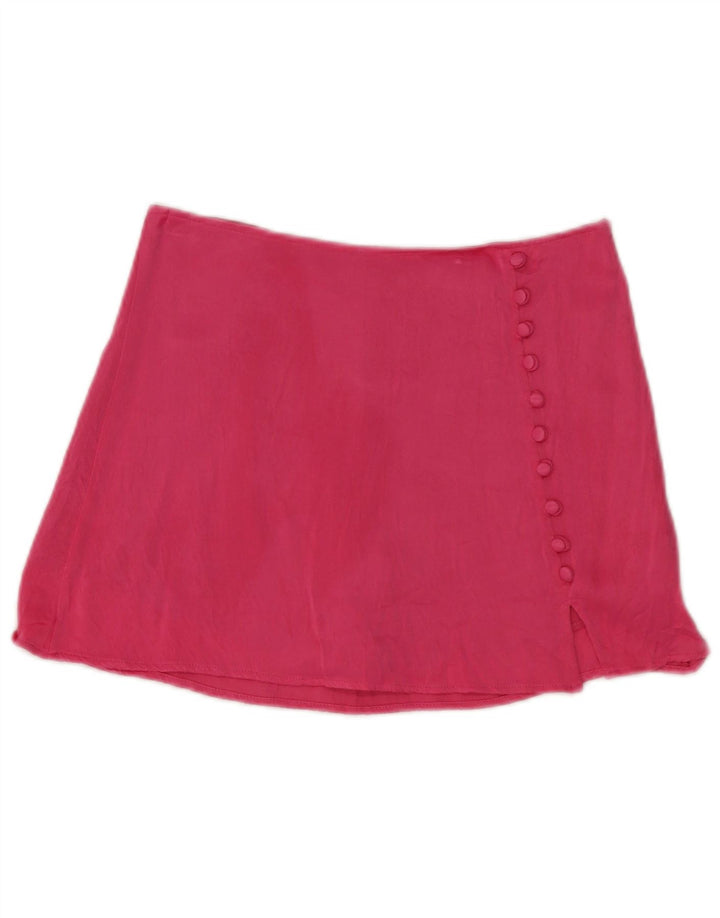 Zara Femme Jupe-short Medium W28 Rose Viscose