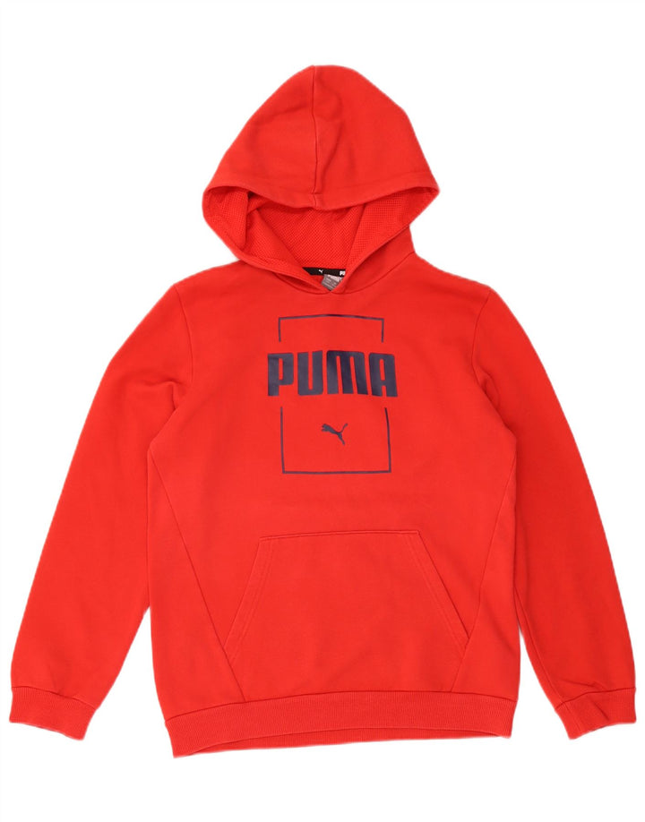 Puma Pull à capuche graphique garçon 13-14 ans Rouge Polyester