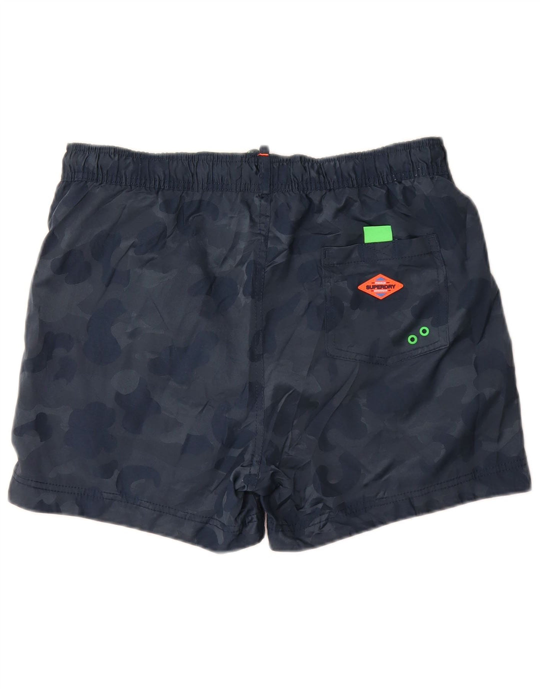 Superdry Short de Bain Graphique XL Bleu Marine Camouflage Polyester Homme