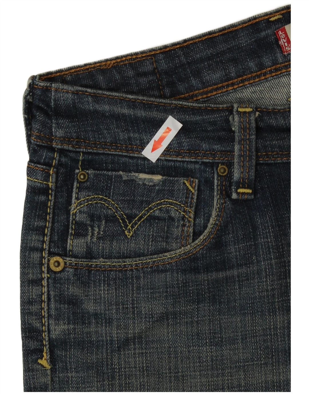 Levi's Jean Droit 627 Femme W30 L27 Bleu