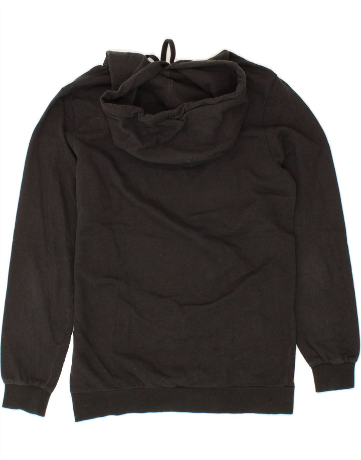 PUMA Mens Graphic Hoodie Jumper Small Black Vintage Puma and Second-Hand Puma from Messina Hembry 