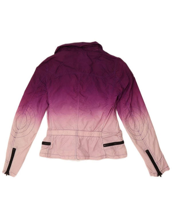 Blauer Veste utilitaire pour femme UK 12 Violet moyen Colourblock Polyamide
