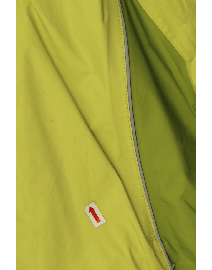 K-Way Veste de Pluie Femme IT 42 Polyester Colorblock Vert Moyen