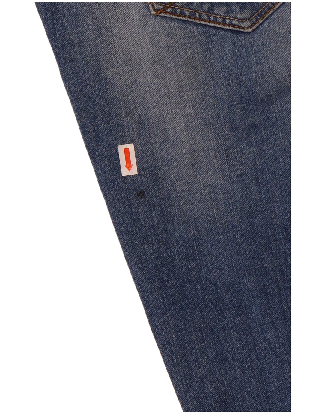 Fat Face Jean droit vieilli femme W30 L28 coton bleu