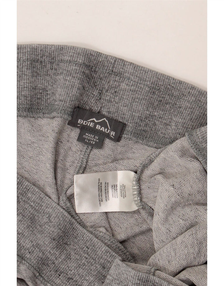 EDDIE BAUER Short de sport pour femme UK 18 XL Coton moucheté gris