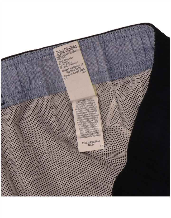 Marks & Spencer Short de bain homme bleu marine moyen polyester