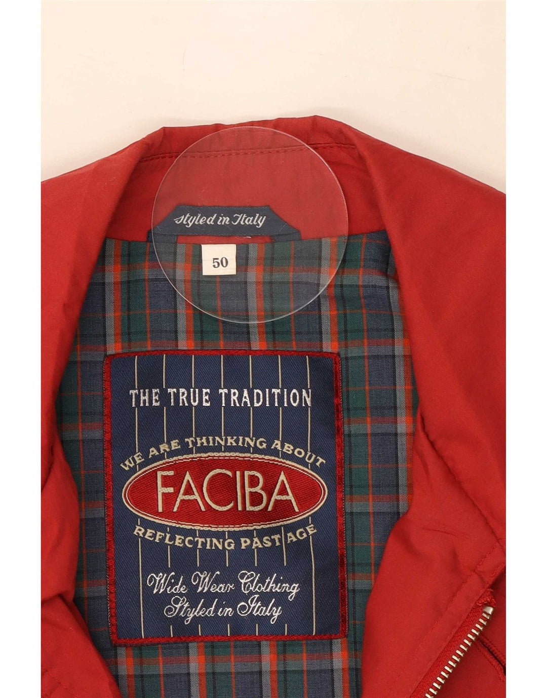 Veste utilitaire pour homme Faciba IT 50 Large Rouge Polyester